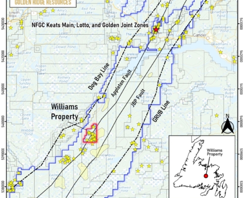 Figure 1 - Williams Property Location Map